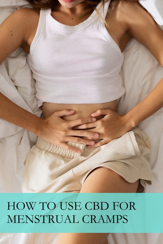 How to use CBD for menstrual cramps: A Girl is facing Menstrual cramp