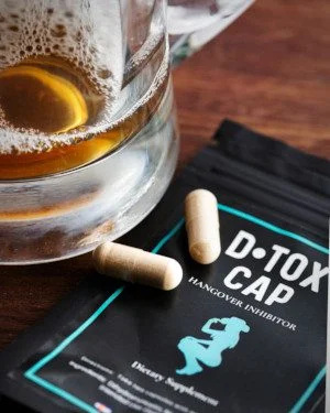 DTOX Caps Alcohol Metabolizers – Hangover Prevention