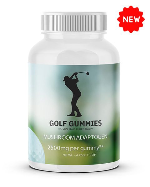 Golf Gummies Cordyceps Mushroom Adaptogen